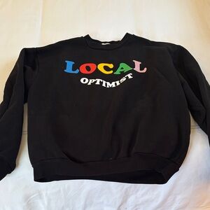 Madhappy Black 'Local Optimist' Sweater